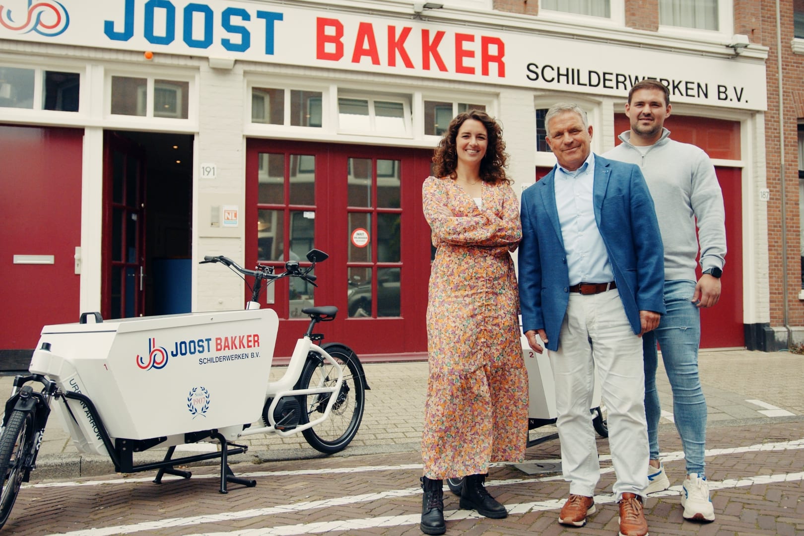Joost Bakker schilder bakfiets